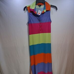 Love Multicolor Striped Dress